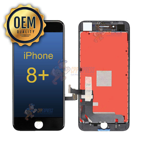 iPhone 8 Plus OEM LCD Display Touch Screen Digitizer Assembly - Black