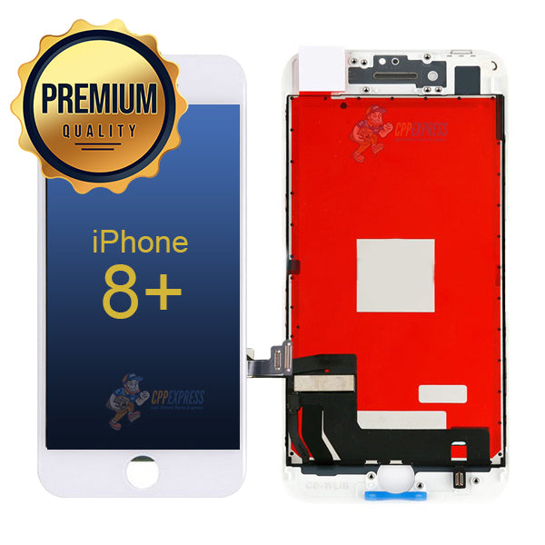 iPhone 8 Plus Premium LCD Display Touch Screen Digitizer Assembly White