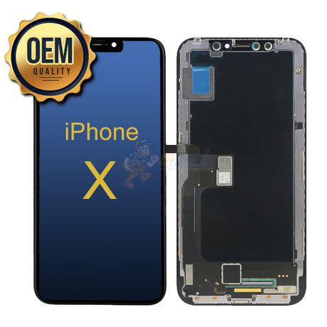 OEM iPhone X LCD Display Touch Screen Digitizer Assembly - Black