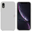 iPhone XR Slim Soft Silicone Protective Shockproof Case Cover White