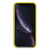 iPhone XR Slim Soft Silicone Protective Shockproof Case Cover Yellow