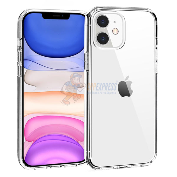 iPhone 11 Clear Shockproof Protective Slim Silicone Case Cover