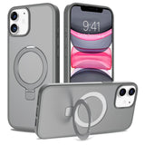 iPhone 11 Shockproof Magnetic Case With Invisible Stand Holder