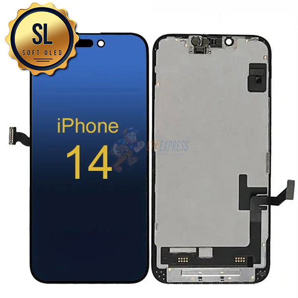 iPhone 14 - SL Soft OLED Display Touch Screen Digitizer Assembly - Black