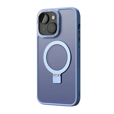 iPhone 14 Plus Shockproof Magnetic Case With Invisible Stand Holder