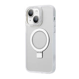 iPhone 14 Plus Shockproof Magnetic Case With Invisible Stand Holder