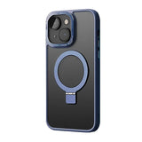 iPhone 14 Plus Shockproof Magnetic Case With Invisible Stand Holder