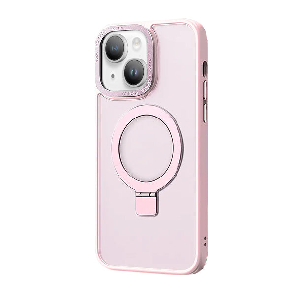 iPhone 14 Plus Shockproof Magnetic Case With Invisible Stand Holder