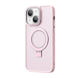 iPhone 14 Plus Shockproof Magnetic Case With Invisible Stand Holder
