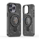 iPhone 14 Pro Glitter Magsafe with Stand ShockProof Protective Case Cover