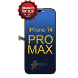 iPhone 14 Pro Max - Soft OLED Reading Diagnostic Display Touch Digitizer Assembly - Black
