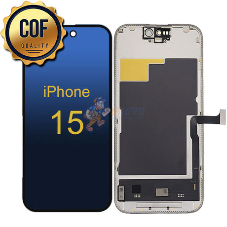 iPhone 15 Pro - COF FHD 120Hz LCD Display Touch Screen Digitizer Assembly