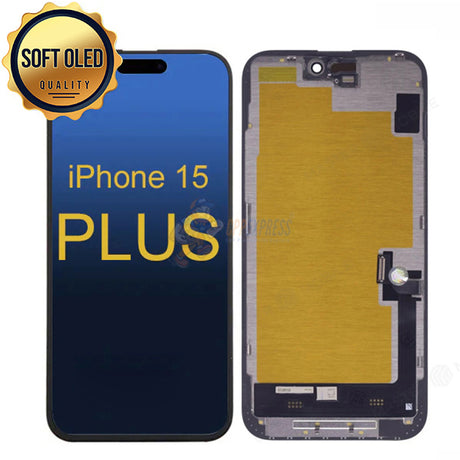 iPhone 15 Plus - SL Soft OLED Display Touch Screen Digitizer Assembly - Black