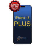 iPhone 15 Plus - Soft OLED Reading Diagnostic Display Touch Digitizer Assembly - Black