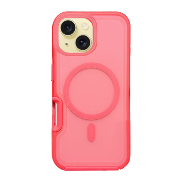 iPhone 15 Shockproof Magnetic Case Protective Cover With Short Rope