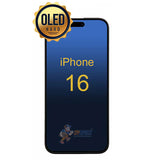 iPhone 16 - Hard OLED Display Touch Screen Digitizer Assembly - Black
