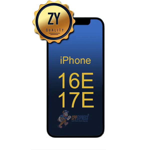 iPhone 16E / 17E - ZY LCD Display Touch Screen Digitizer Assembly - Black