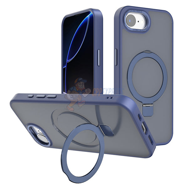 iPhone 16E Shockproof Magnetic Case With Invisible Stand Holder