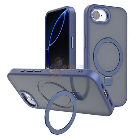 iPhone 16E Shockproof Magnetic Case With Invisible Stand Holder