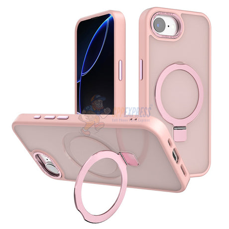 iPhone 16E Shockproof Magnetic Case With Invisible Stand Holder