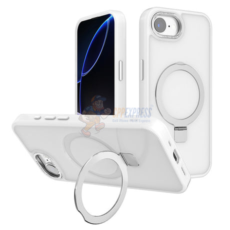 iPhone 16E Shockproof Magnetic Case With Invisible Stand Holder