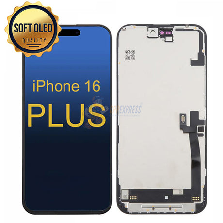 iPhone 16 Plus - SL Soft OLED Display Touch Screen Digitizer Assembly - Black