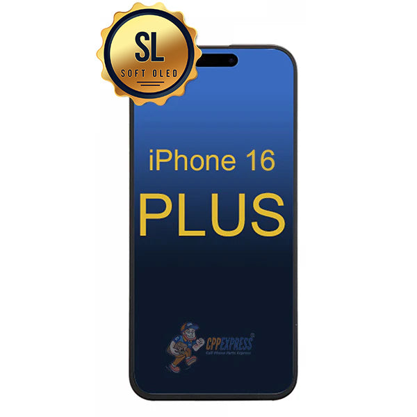 iPhone 16 Plus - SL Soft OLED Display Touch Screen Digitizer Assembly - Black