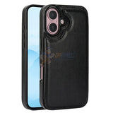iPhone 16 Plus Back Flip Wallet Leather ShockProof Case Cover