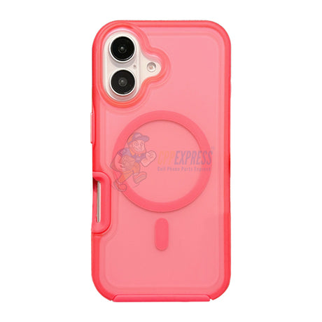 iPhone 16 Plus Shockproof Magnetic Case Protective Cover With Short Rope