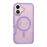 iPhone 16 Plus Shockproof Magnetic Case Protective Cover With Short Rope