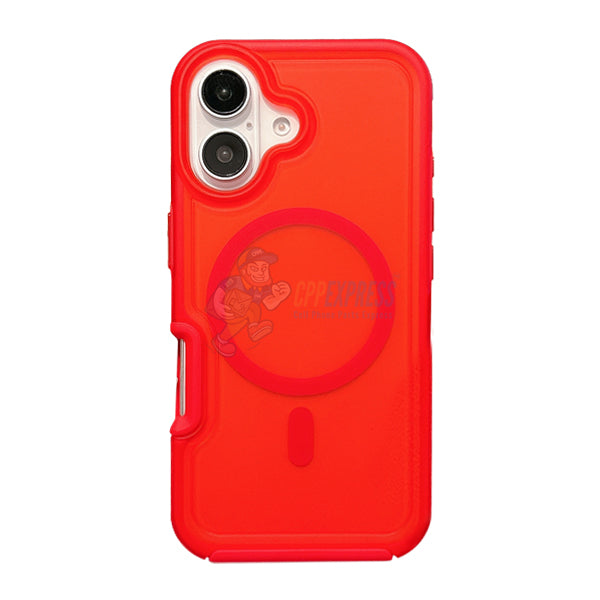 iPhone 16 Plus Shockproof Magnetic Case Protective Cover With Short Rope