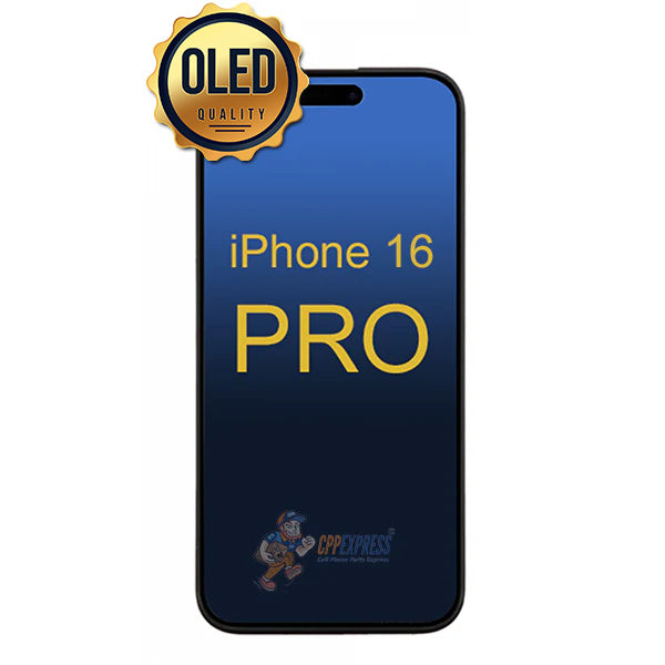 iPhone 16 Pro - OLED Display Touch Screen Digitizer Assembly - Black