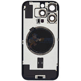 iPhone 16 Pro Glass Battery Back Door Cover - Premium Perfect Fit Big Camera Hole - White