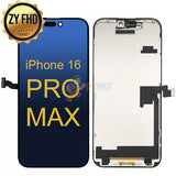 iPhone 16 Pro Max - ZY FHD LCD Display Touch Screen Digitizer Assembly - Black