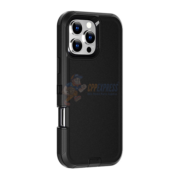 iPhone 16 Pro Shockproof Rugged Heavy Duty Protective Defender Case Cover