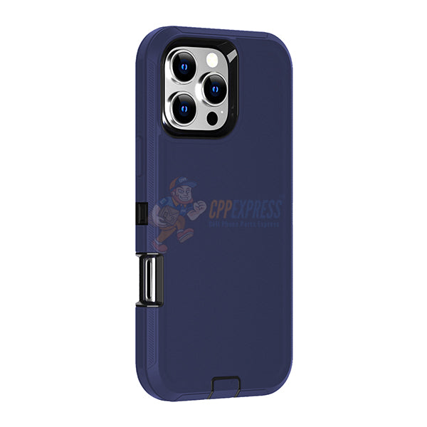 iPhone 16 Pro Shockproof Rugged Heavy Duty Protective Defender Case Cover