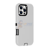 iPhone 16 Pro Shockproof Rugged Heavy Duty Protective Defender Case Cover