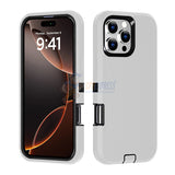 iPhone 16 Pro Shockproof Rugged Heavy Duty Protective Defender Case Cover