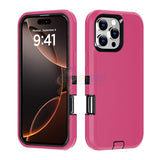 iPhone 16 Pro Shockproof Rugged Heavy Duty Protective Defender Case Cover