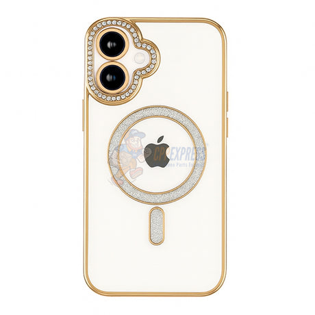 iPhone 17 Diamond Magsafe Shockproof Protective Case Cover