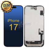 iPhone 17 - OEM LCD Display Touch Screen Digitizer Assembly - Black