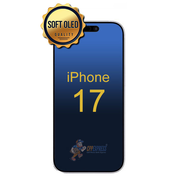 iPhone 17 - SL Soft OLED Display Screen Touch Digitizer Assembly - Black