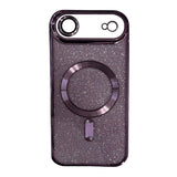 iPhone 17 Air ShockProof 2 In 1 Glitter Magsafe Protective Case Cover