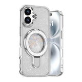 iPhone 17 Glitter Magsafe with Stand ShockProof Protective Case Cover