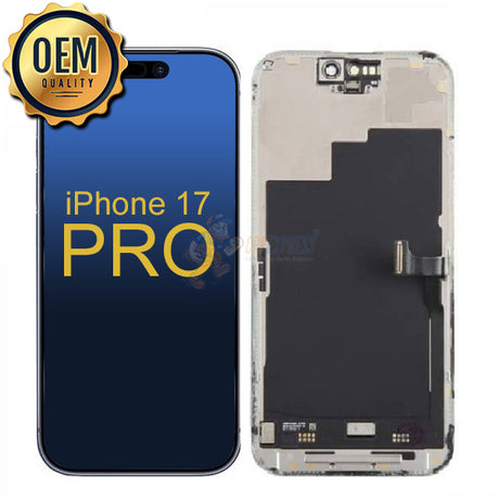 iPhone 17 Pro - OEM LCD Display Touch Screen Digitizer Assembly - Black