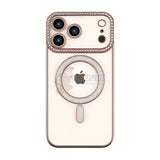 iPhone 17 Pro Diamond Magsafe Shockproof Protective Case Cover