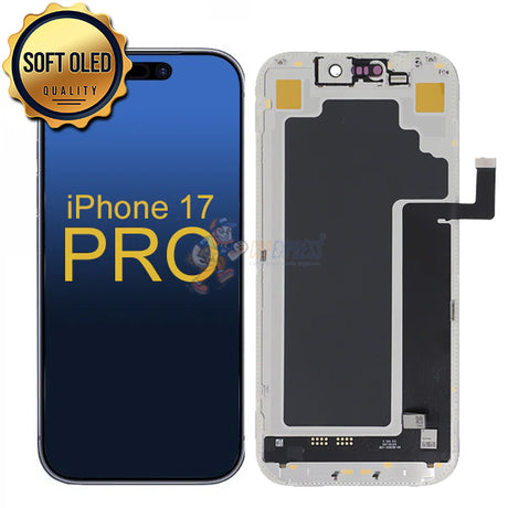 iPhone 17 Pro - SL Soft OLED Display Screen Touch Digitizer Assembly - Black