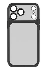 iPhone 17 Pro Frost Mist Coated Full Cover Lens Protection Shockproof Case