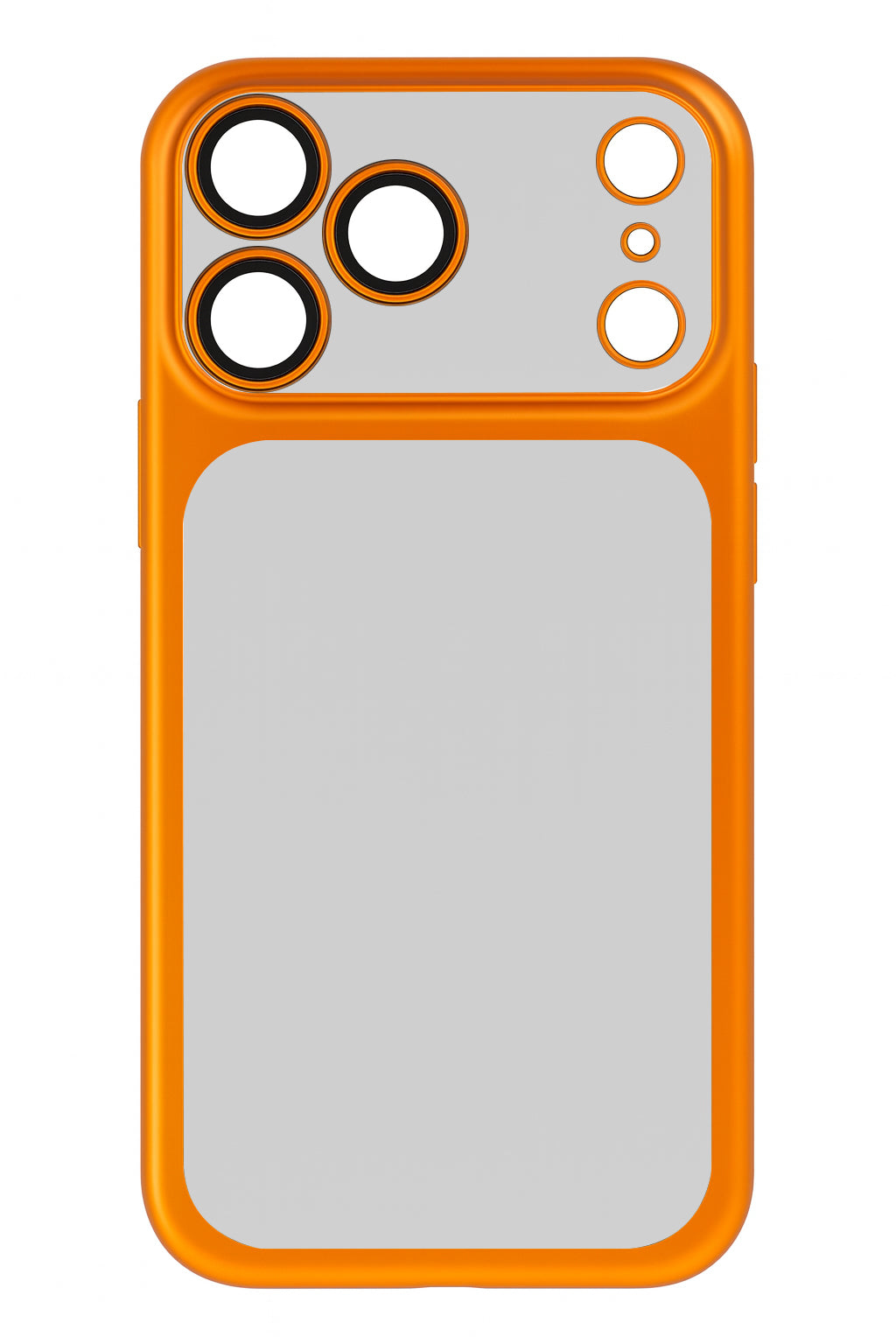 iPhone 17 Pro Frost Mist Coated Full Cover Lens Protection Shockproof Case