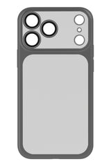 iPhone 17 Pro Frost Mist Coated Full Cover Lens Protection Shockproof Case